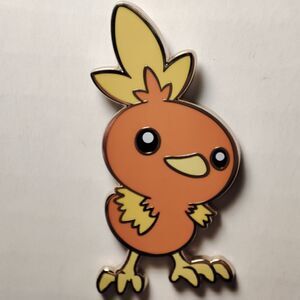 Pokemon TCG Torchic Enamel Pin Official Nintendo Collectible Pin Badge Emblem